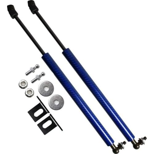 Gas Struts for Skoda Yeti 5L 2009-2017 2x Carbon Fiber Car Styling Bonnet Front Hood Modify Lift Support Damper gas springs bars