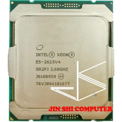 Intel Xeon E5-2623 V4 CPU 2.6GHz 10M 4 Core 8 Threads LGA2011-3 Processor