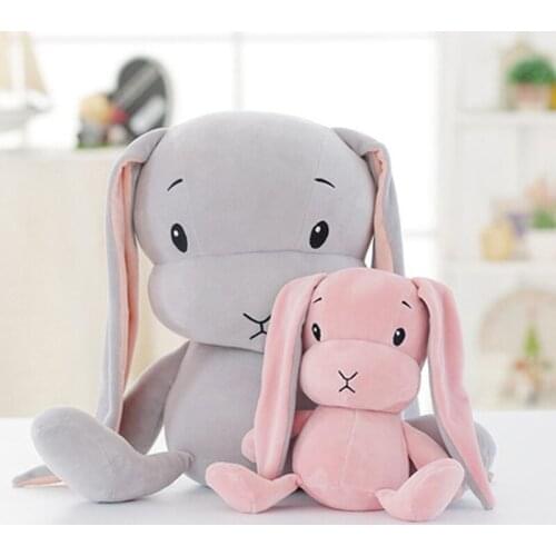 Cute rabbit plush toys Bunny Stuffed &Plush Animal Baby Toys doll baby accompany sleep toy Toys For kids christmas present xmas