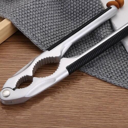 Kitchen Tool Zinc alloy Quick Walnut Cracker Nutcracker Sheller Nut Opener Hickory Peeling Tools
