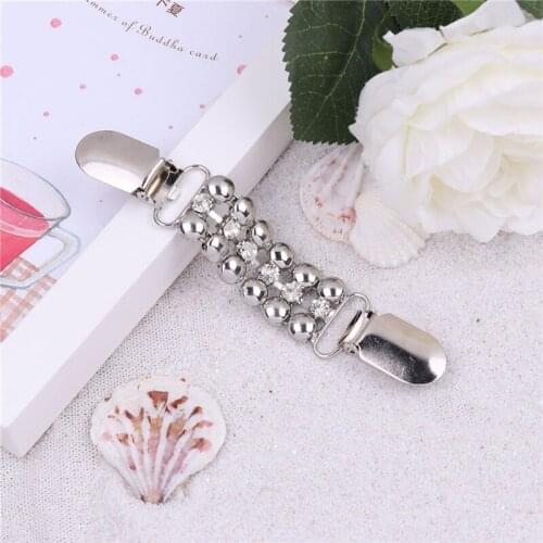 Hot European And American Sweater Clip Plating Duckbill Buckle Clothing Chain Cardigan Clip Clothing Decoration Supplies