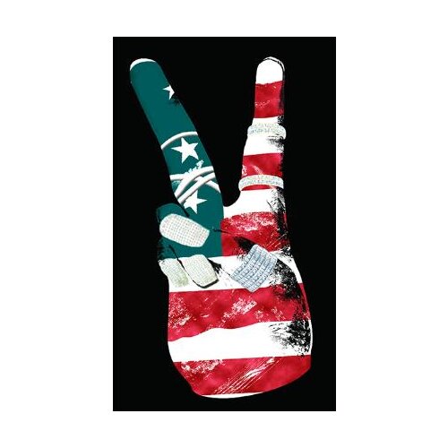 Peace Fingers Flag custom hobby business history banner victory banner 90x150cm