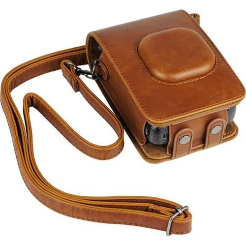 New Arrival Storage Bag Wear-resistant Dust-proof Camera Storage Case with Shoulder Strap for Fujifilm-Insta Mini Liplay