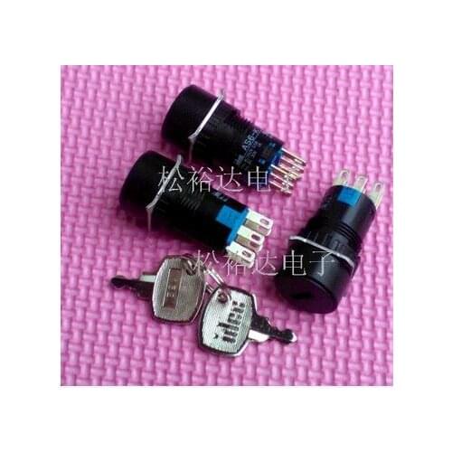 1PCS AS6M-2KT1BC AS6M-2KT2BC DJM new original key selector switch