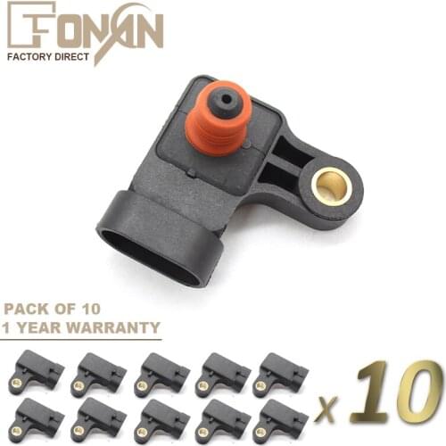 Wholesale Pressure MAP Sensor For Chevrolet Daewoo Lacetti Lanos Leganza Nubiba Optra Rezzo Tacuma 1.4 1.6 1.8 2.0 96276354