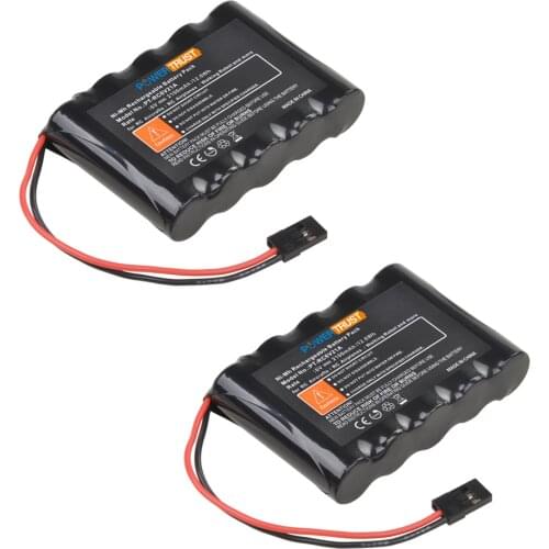 NiMh 2100mAh Rechargeable Battery for RC Receiver Battery RC Helicopters Receivers airplane RX Batteries with Hitec Connectors
