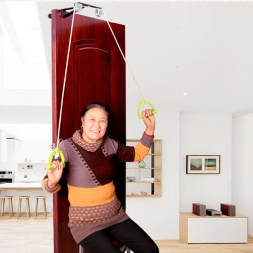 Shoulder joint cervical spine, stroke hemiplegia upper limb rehabilitation traction training,sliding pulley hanging wheel rings