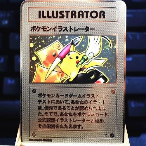 Pokemon Flash Gold Card Metal Fire-breathing Dragon GX VMAX V EX Metal Rare Card Eevee Mewtwo Pikachu Game Card Collection