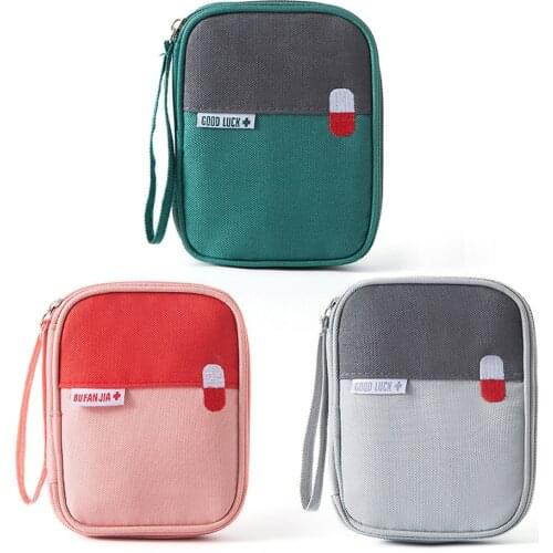 Large Capacity Portable Medicine Box Thickened Layered Family First Aid Kit Medicine Boxes Medicine Cabinet Fabric Storage Bag