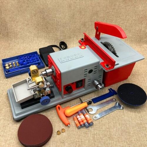 1000W Buddha Beads Punching Machine Multifunctional Pearl Drilling Machine Wooden Round Heads Woodworking Cutting Punch Tool