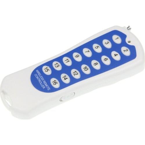 DC 16 CH Channels 16CH RF Transmitter Wireless Remote Control RF Remote Controller ejector emitter 315 / 433 MHz