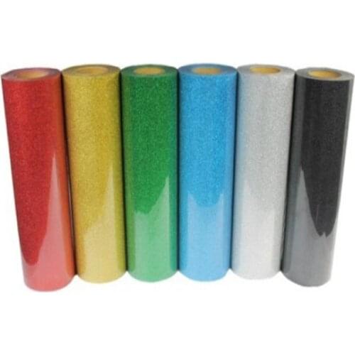 4 meters/Roll Glittering heat transfer vinyl korea t-shirts heat press vinyl diy vinyl