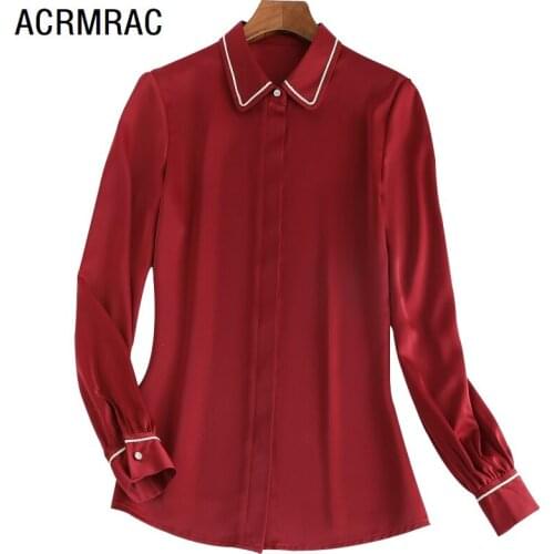 Женские рубашки в клетку ACRMRAC China At AliExpress