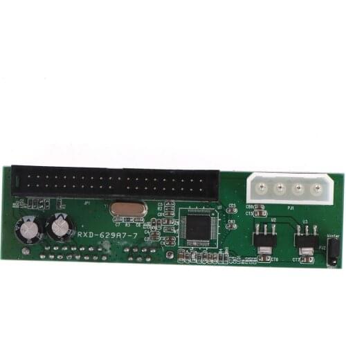 1pcs SATA To IDE Adapter Converter 2.5 Sata Female To 3.5 IDE Male HDD DVD Serial 2.5 SATA Female To 3.5" IDE Male Adapter