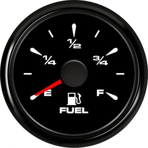 Auto Fuel Level Gauges Modified 52mm 0-190ohm 0-180ohm Fuel Level Meters Boat Instrument Device 10-180ohm 240-33ohm 8 Backlight