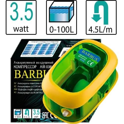 BARBUS Compressors For Aquariums