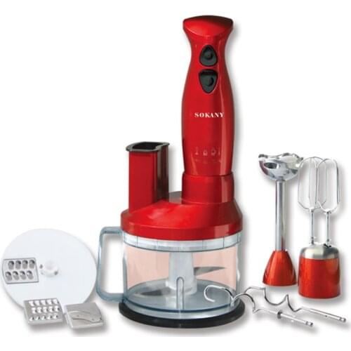 SOKANY Household Electric Blender Handheld Food Mixer Blender Baby Food Supplement Mixer Grinder Kitchen Food Processor EU Plug