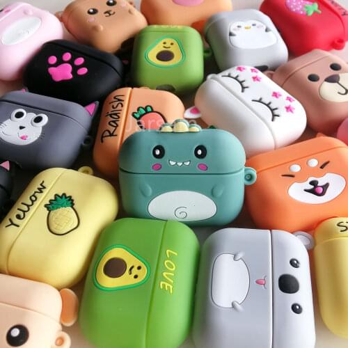 Cartoon Cute Case For Airpods Pro Case Wireless for airpods pro case Cover For AirPods pro Silicone Headphones Case Protective