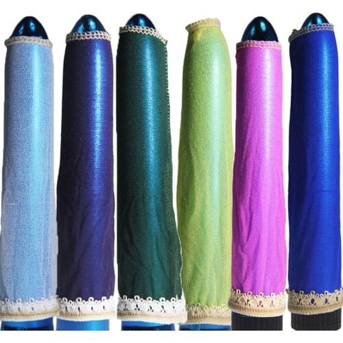 5pcs open head Reusable condom penis Sleeve handjob masturbation dildo cover silk stocking sheath Condoms coque Sex Toys for Men
