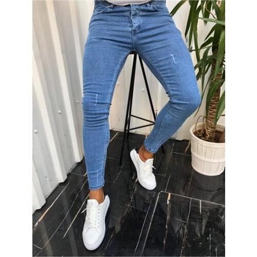 Men Italian Cut Jeans Trousers Trend Tiktoker Male Jeans Trousers Special Style Italian Fashion Turkey Production Jeans Pants
