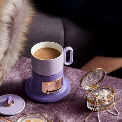 Coffee Cup Heater Mug Heating Pad Warmer for Office Home Desktop Using Electric Beverage Warmer Plate for Cocoa Tea Water Milk