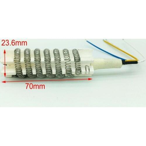 5 PCS110V/220V Hot Air Gun Spiral Heating Element Core Replacement for Digital display 858/878D/898D Soldering Station Iron