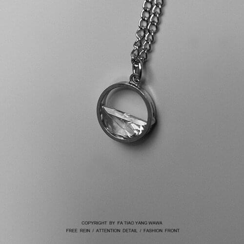 Spring minimalism necklace