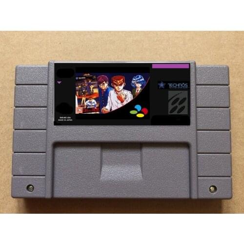 Shin nekketsu NTSC version 16 bit 46 pins video games