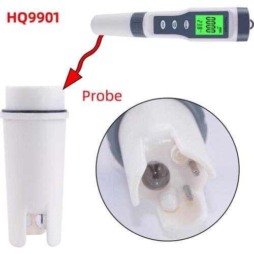 Yieryi PH Meter Replacement Glass Probe Electrode For Digital 3 in 1/4 in1 TDS EC PH Temp Water Quality Monitor Tester