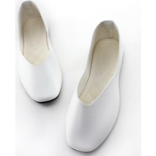 2019 Women Flats Leather Shoes Women Loafer Flat Shoes Platform Chaussures Femme