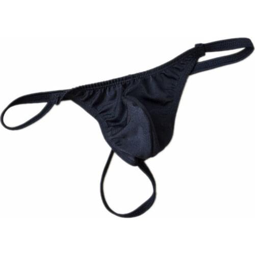 Low Waist Pouch Panties Men Thin Belt G Strings Thongs Tight Man Jockstrap Erotic Penis Pouch Sissy Panties String Gay Underwear