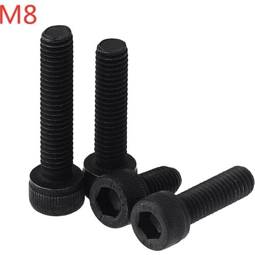 1PCS M8x10-70 18 20 30 40 50 60 DIN912 Grade 12.9 Allen Socket Head Screw Hexagon Socket Head Cap Screws Hex Socket Screw M8*10