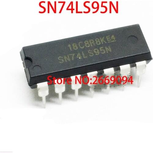 10PCS /50PCS /100PCS HD74LS95P DIP14 HD74LS95 DIP SN74LS95N 74LS95N 74LS95BN 74LS95 new