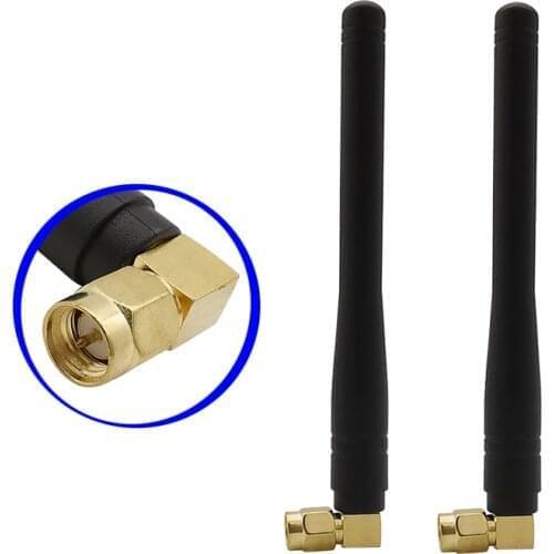 170Pcs 868MHz/915Mhz SMA Male Connector Lora WiFi Antenna Adapter Rubber Aeria Antenna