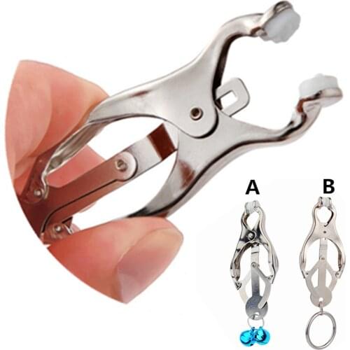 2pcs Nipple Clamps For Women Bdsm Bondage Slave Porno Clitoris Clip Erotic Accessories Sex Toys For Couples Adult Game Sexo Shop