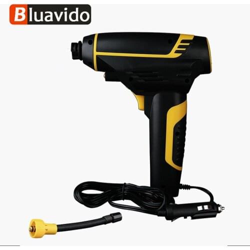 Bluavido Car Inflatable Pump USB Charging Wireless Handheld Electric Digital Car Air Compressor Pump for Motorcycles Cars Truck