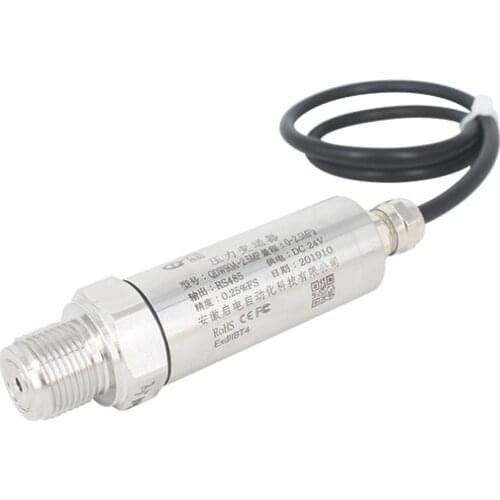 Water Tank Pressure Transmitter 4-20mA,0.5%, Explosion-Proof Air Pressure Sensor Absolute Pressure Transmitter