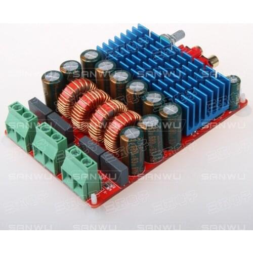DC 25-50V 300W+300W HIFI TAS5630 Class D Stereo Digital Audio Amplifier board