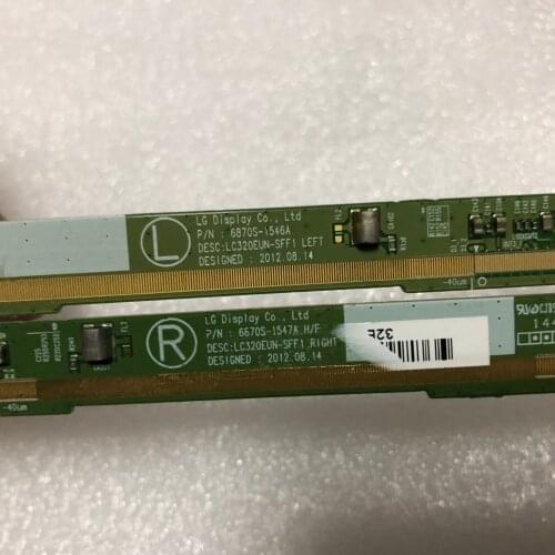 Good quality original LC320EUN-SFF1 6870S-1546A 6870S-1547A LCD Panel PCB Part A Pair SPOT