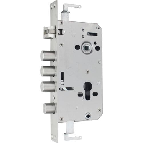 All-steel Lock Body for Smart Electronic Lock 24mm-240mm 6068Lock Body Adjustable Direction Stainless Steel Lock Body