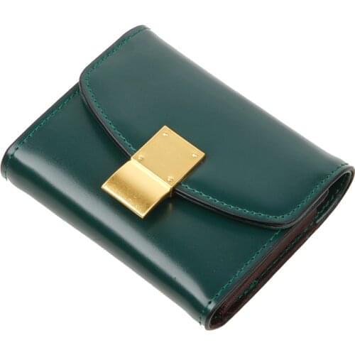 2021 Hot Leather Wallet Female Brand Coin Purses Holders Fashion Card Holder