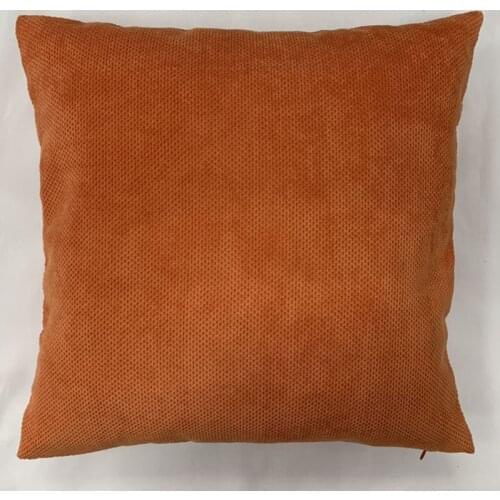 Classical Polyester Solid Multi Color Cushion Cover Basic Design Throw Pillowcase