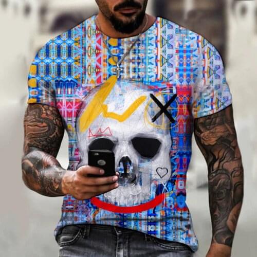 2021 new 3D street fashion T-shirts best sellers, exquisite patterns, printing mens T-shirts