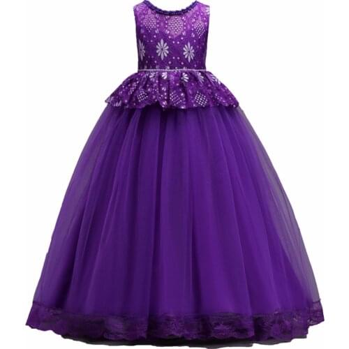 2018 Summer New Kids dress eveving party Princess Costume Infant Clothing Baby girl costume Clothes Birthday Girls Tutu Dresses