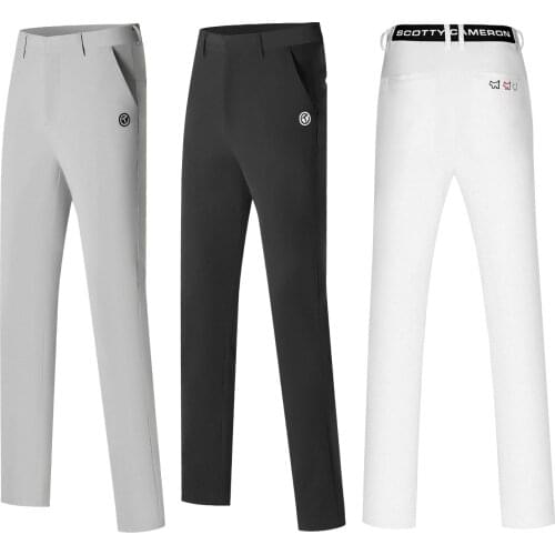 Autumn 2021 New Golf Trousers Elastic Waist Pants Quick-drying Sports Pants