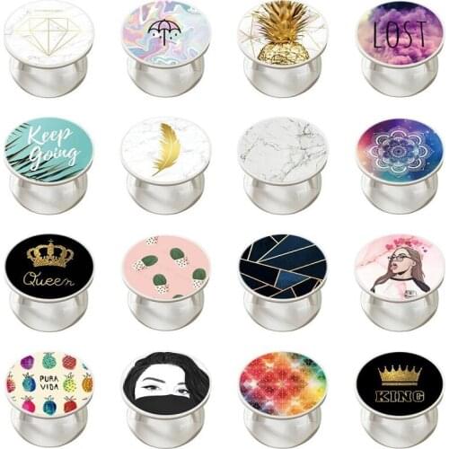 New Universal Mobile Phone Holders Fashion Finger Grip Holder Expanding Stand For Mobile Phone All Smart