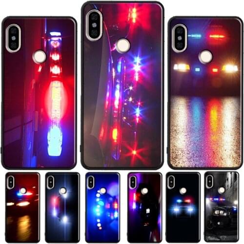 Police Cars Light At Night Case For Xiaomi Redmi Note 8T 9S 7 8 9 Pro Coque For Redmi K30 Ultra 10X 9 9A 9C 8 8A 7 7A