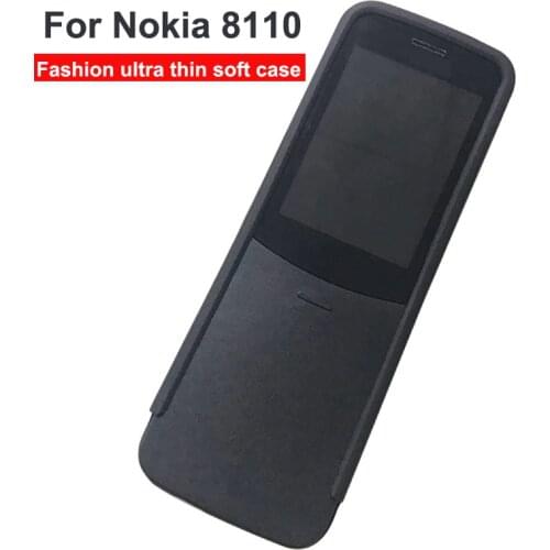 Shockproof Silicone TPU Case For Nokia 8110 TA-1059 Cover Soft Matte TPU Back Cover Phone Case For Nokia 8110