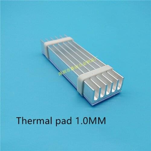 M.2 SSD Hard disk Heat Sink with Thermal pad 70x22x10MM laptop Hard disk ssd aluminum fin