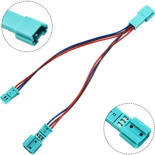 High Quality Cupholder LED Ambient Light AC/Radio Adapter Y Cable Fit For BMW F30 F31 F80 M3